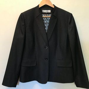 Tahari Skirt Suit - Unique Collar (Size 12)